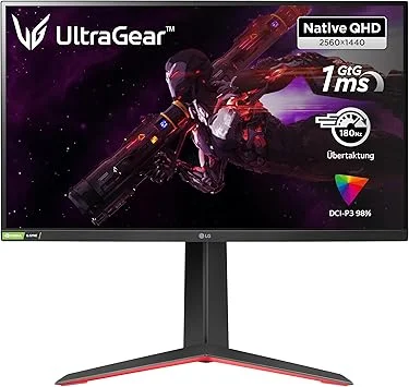LG 27GP850-B 27" 180Hz Nano IPS