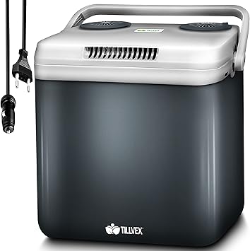 tillvex Nevera portátil eléctrica 32L