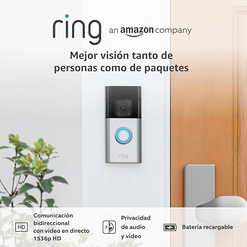 Ring Videotimbre Plus con batería