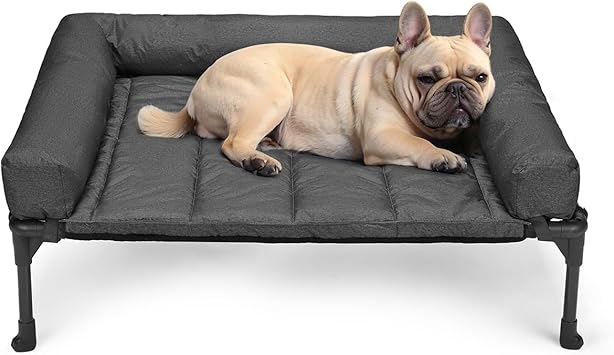 Veehoo Cama Elevada para Perros con Refuerzos