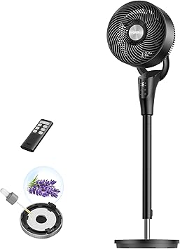 Dreo Ventilador de Pie Silencioso DC