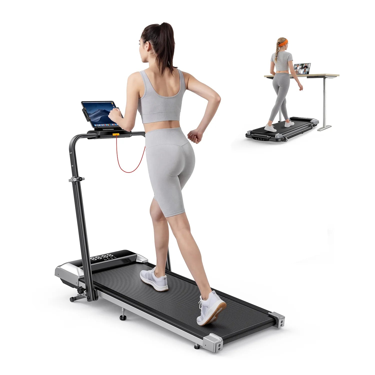Toputure Cinta de Correr Plegable 6 en 1 con 12% Inclinación