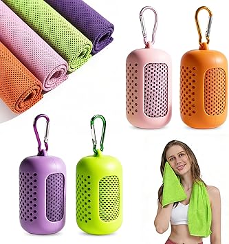 Toalla Refrescante Pack de 4 (microfibra genérica)
